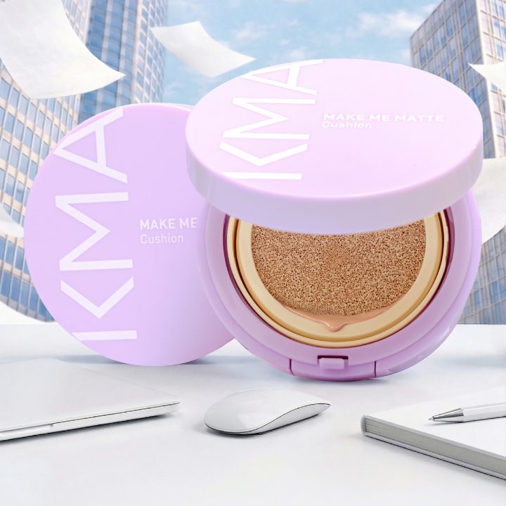 เผยผิวแมทท์ไม่เซ็ตแป้งกับ MAKE ME MATTE CUSHION ใหม่ล่าสุดจาก KMA