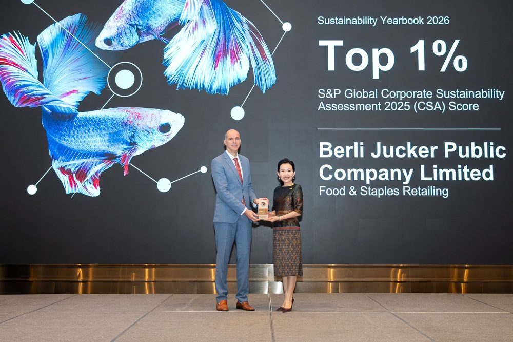 บีเจซี สร้างประวัติศาสตร์บนเวทีโลกครองอันดับ 1 ด้านความยั่งยืนกลุ่ม Food & Staples Retailing ต่อเนื่อง 4 ปีซ้อนติด Top 1% ของโลก พร้อมเข้าสู่ Sustainability Yearbook ปีที่ 6