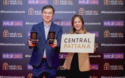 เซ็นทรัลพัฒนา คว้ารางวัลใหญ่ 3 ปีซ้อน กับรางวัล New Mall of the Year และ Eco-Friendly Mall of the Year จากเวที Retail Asia Awards 2026 ย้ำผู้นำอสังหาฯ ไทยกับการพัฒนาเมืองแห่งอนาคต