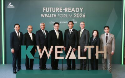 ธนาคารกสิกรไทย จัดงานสัมมนาใหญ่แห่งปี “K WEALTH Forum 2026” ชี้โลกสู่ “เศรษฐกิจแบ่งขั้ว”พลิกเกมลงทุนเปลี่ยน แนะหมุนพอร์ตสู่ยุโรป–เอเชีย–โครงสร้างพื้นฐาน AI รับ The Great Repricing