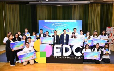 ETDA ร่วมกับ TK Park ประกาศผล Awakening Digital Literacy Creator 2026 ทีม One To Two และทีมซ้อนหยอน คว้าสุดยอดแคมเปญ "ปลุกพลังความคิด ส่งต่อความรู้ สู่สังคมดิจิทัล"