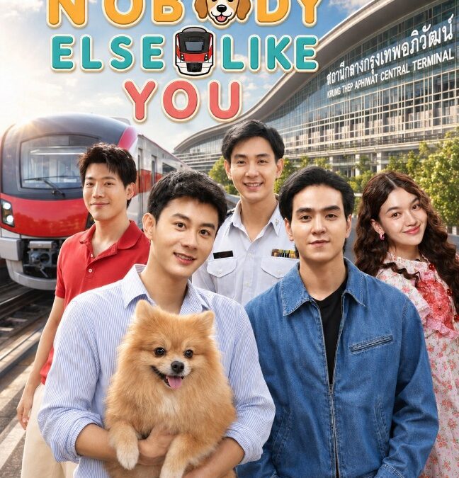 ต้อนรับเดือนแห่งความรักที่ไม่มีเงื่อนไขกับซีรีส์เรื่องใหม่ล่าสุดของรถไฟฟ้าสีแดง “Nobody Else Like You” พบ โตส อัครัช พระเอกช่อง 7 สี เทป วรชัย พระเอกซีรี่ส์ The Bangkok Boy หมู ภูษณะ นักแสดงจากช่อง 7 สี และ น้องคาปูชิโน่
