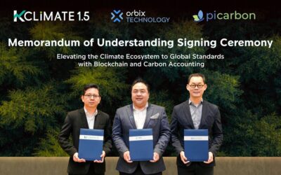 Orbix Technology จับมือ KCLIMATE 1.5 และ Pi Carbon ลงนาม MOU พัฒนาระบบนิเวศด้านสภาพภูมิอากาศ ผสานเทคโนโลยีบล็อกเชนและการคำนวณคาร์บอน ยกระดับสู่มาตรฐานสากล