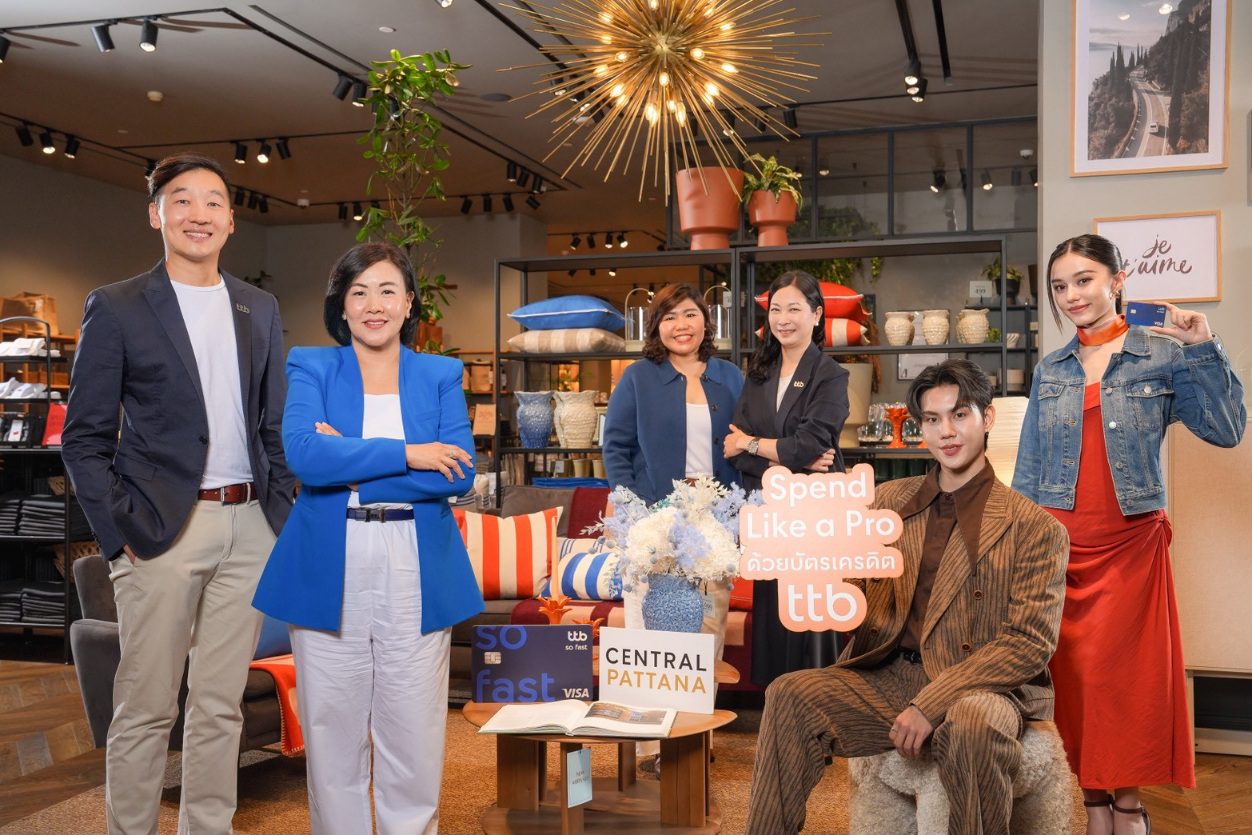 เซ็นทรัลพัฒนา ผนึกกำลังบัตรเครดิต ttb รับเทรนด์ “Smart Spending” เปิดแคมเปญ “Spend Like a Pro” ยกระดับประสบการณ์กิน-ช้อปครบทุกไลฟ์สไตล์