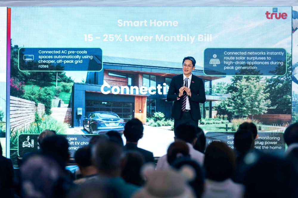 เช็กบิล ‘พลังงานสูญเปล่าที่มองไม่เห็น’ พุ่ง 30-40%... ทรูบิสิเนส ปลุกกระแส
Smart Energy ยุค AI
ชูยุทธศาสตร์ “Connectivity is the New Energy”
บูรณาการเครือข่ายอัจฉริยะ เชื่อมโยง AI และ IoT
กู้วิกฤตต้นทุนพลังงานครัวเรือนและ SME ไทย