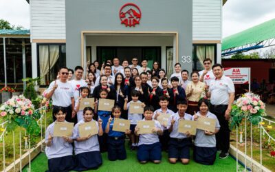 เอไอเอ ประเทศไทย ปรับปรุงห้องสมุดโรงเรียนไชยะวิทยา จ.สุโขทัยหนุนเยาวชนเข้าถึงแหล่งเรียนรู้คุณภาพ