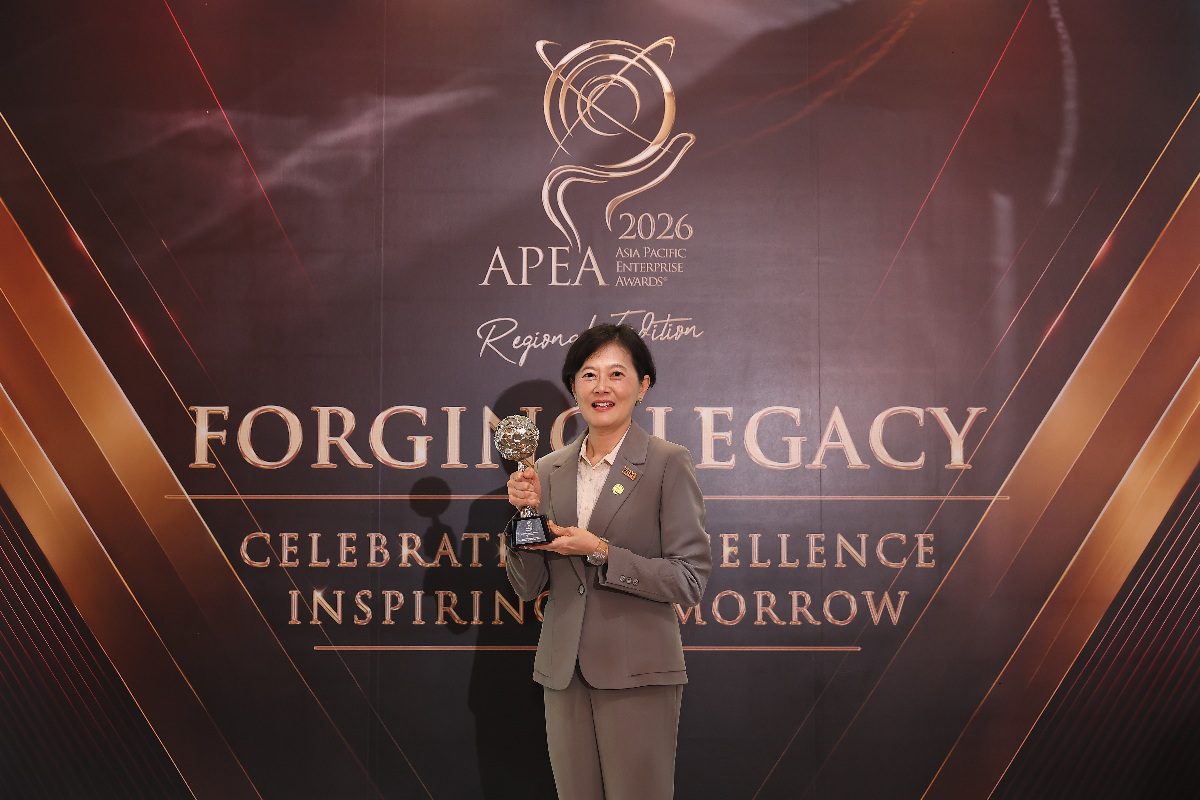 กฟผ. คว้า 2 รางวัลจากเวทีระดับภูมิภาคเอเชีย-แปซิฟิก APEA 2026 ต่อเนื่องเป็นปีที่ 2 ตอกย้ำความเชื่อมั่นในการกำกับดูแลองค์กรและและสร้างผลกระทบเชิงบวกต่อสังคม