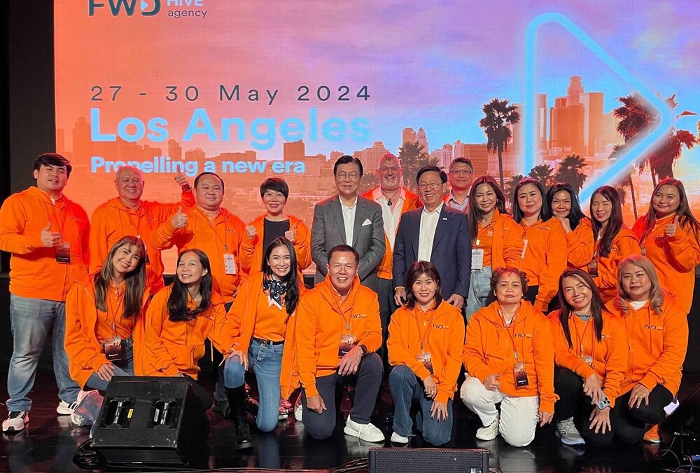 FWD ประกันชีวิต พาสุดยอดตัวแทนอัพเทรนด์ความรู้ เยือนนครลอสแอนเจลิส ประเทศสหรัฐอเมริกา ในงาน “HiVE Conference 2024”