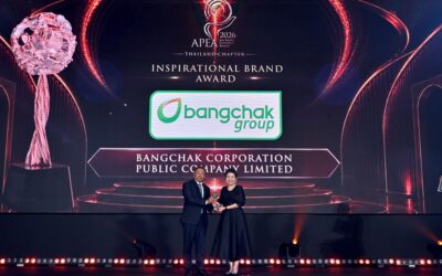 แบรนด์ “บางจาก” คว้ารางวัล “แบรนด์สร้างแรงบันดาลใจ” ระดับภูมิภาคเอเชีย เป็นครั้งที่ 2 ในงาน Asia Pacific Enterprise Awards (APEA) 2026