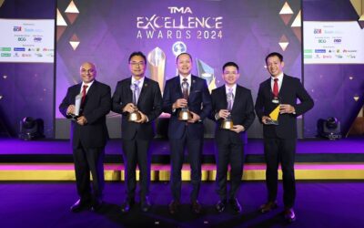 เอสซีจี คว้า 5 รางวัลงาน TMA Excellence Awards 2024 โดดเด่นด้านผู้นำ พัฒนาคน ธุรกิจเติบโตยั่งยืนด้วยนวัตกรรมกรีน ปรับองค์กรคล่องตัวยิ่งขึ้นรับทุกความท้าทายโลก