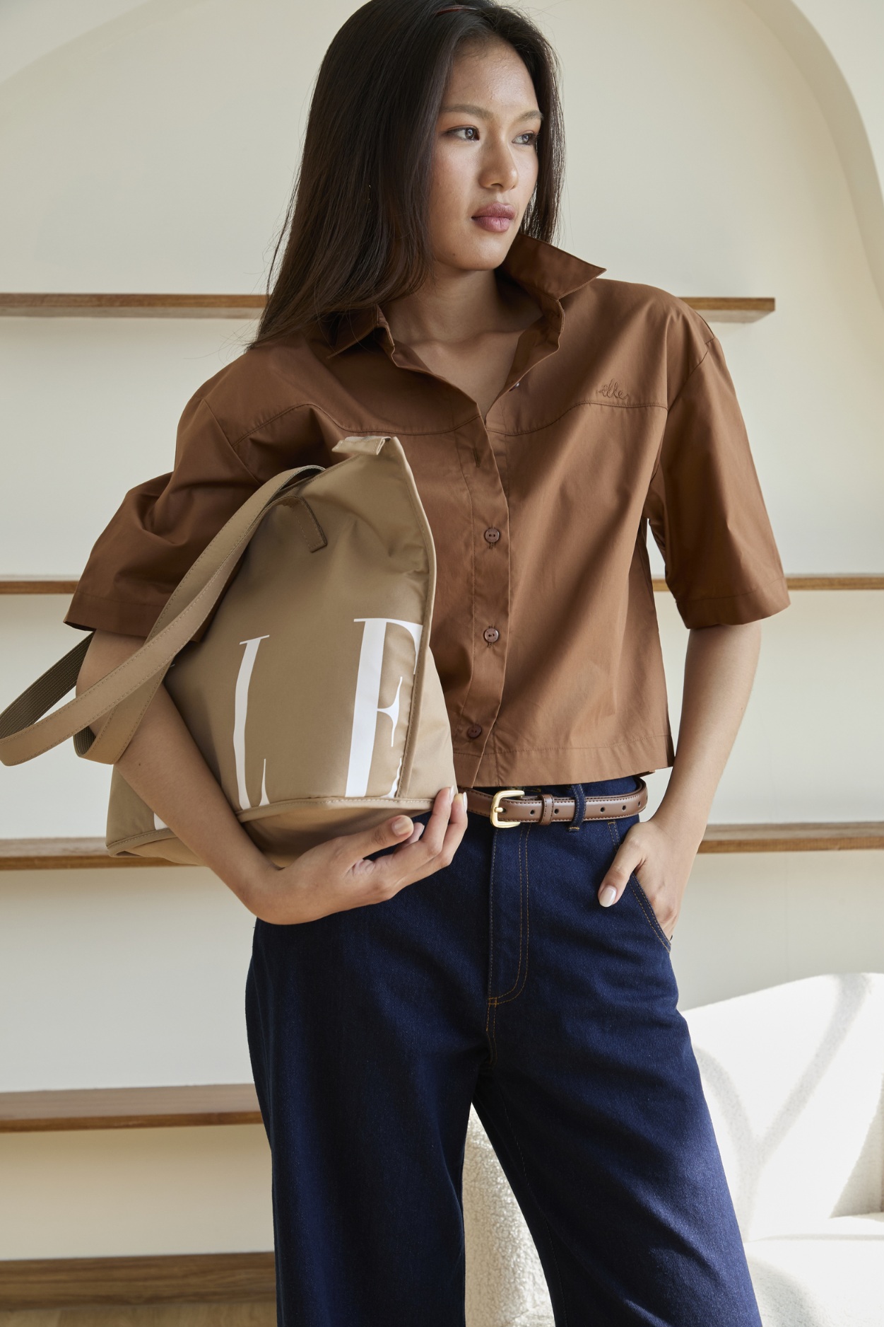 จากวัสดุรีไซเคิลสู่แฟชั่นอย่างมีสไตล์ “ELLE Recycle Nylon Collection” สะท้อนแนวคิดสวย ใส่ใจโลก