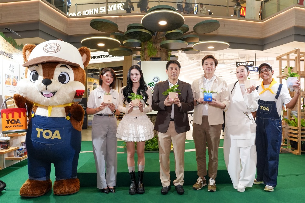 TOA สานต่อพลังรักษ์โลก ปล่อยแคมเปญใหญ่แห่งปี ‘TOA Wood Expert’ ชวนคนไทยดูแลไม้และผืนป่า สร้างอนาคตสีเขียวไปด้วยกัน