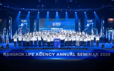 กรุงเทพประกันชีวิต จัดงานสัมมนาใหญ่รวมพลังสุดยอดนักขาย Bangkok Life Agency Annual Seminar 2026 เร่งขยายและสร้างทีมแข็งแกร่ง สู่ Life Care Partner เพื่อเป้าหมายเติบโต 2 เท่า