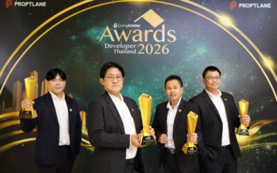 Central Pattana Residence คว้ารางวัลใหญ่จาก LivingInsider Developer Thailand Awards 2026 ครองแชมป์ Developer ใน 4 ภูมิภาคต่อเนื่อง 2 ปีซ้อน ย้ำคุณภาพโครงการที่อยู่อาศัยทั่วประเทศ