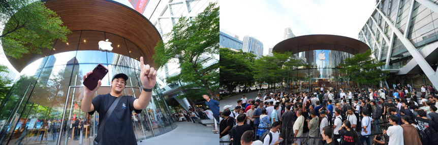 iPhone 18 Pro เปิดวันแรกสุดคึกคัก! แฟน Apple แห่ต่อคิว Apple Store centralwOrld ตั้งแต่ตี 2