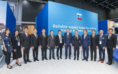 เชฟรอนร่วมจัดแสดงนิทรรศการในงาน Gastech 2026 พร้อมต้อนรับคณะผู้บริหารกระทรวงพลังงาน
