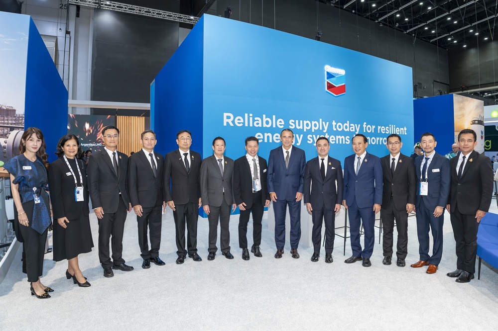 เชฟรอนร่วมจัดแสดงนิทรรศการในงาน Gastech 2026 พร้อมต้อนรับคณะผู้บริหารกระทรวงพลังงาน